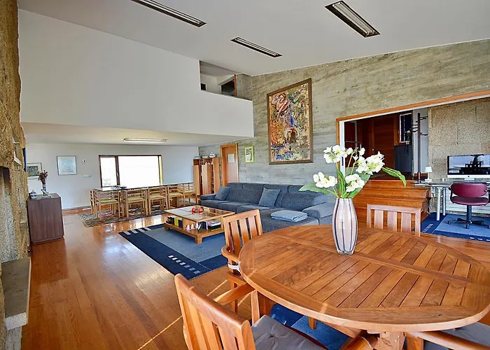 Villa De Diseno En Playa Pragueira - Sanxenxo